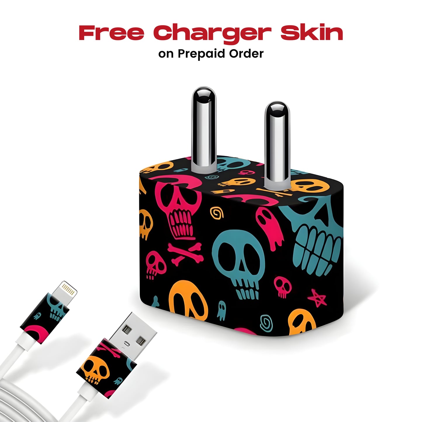 Free Charger Skin - as per your Mobile Model