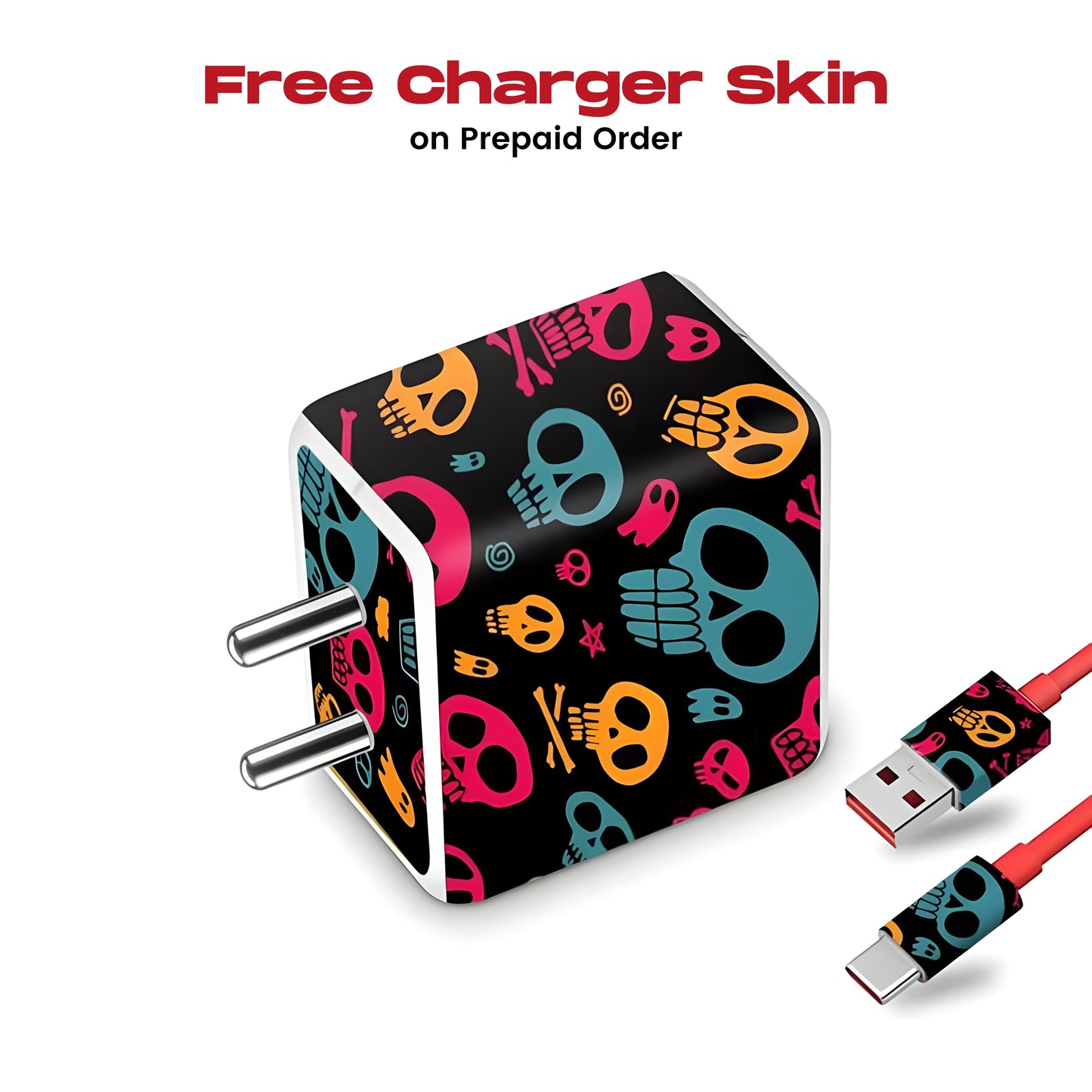 Free Charger Skin - as per your Mobile Model