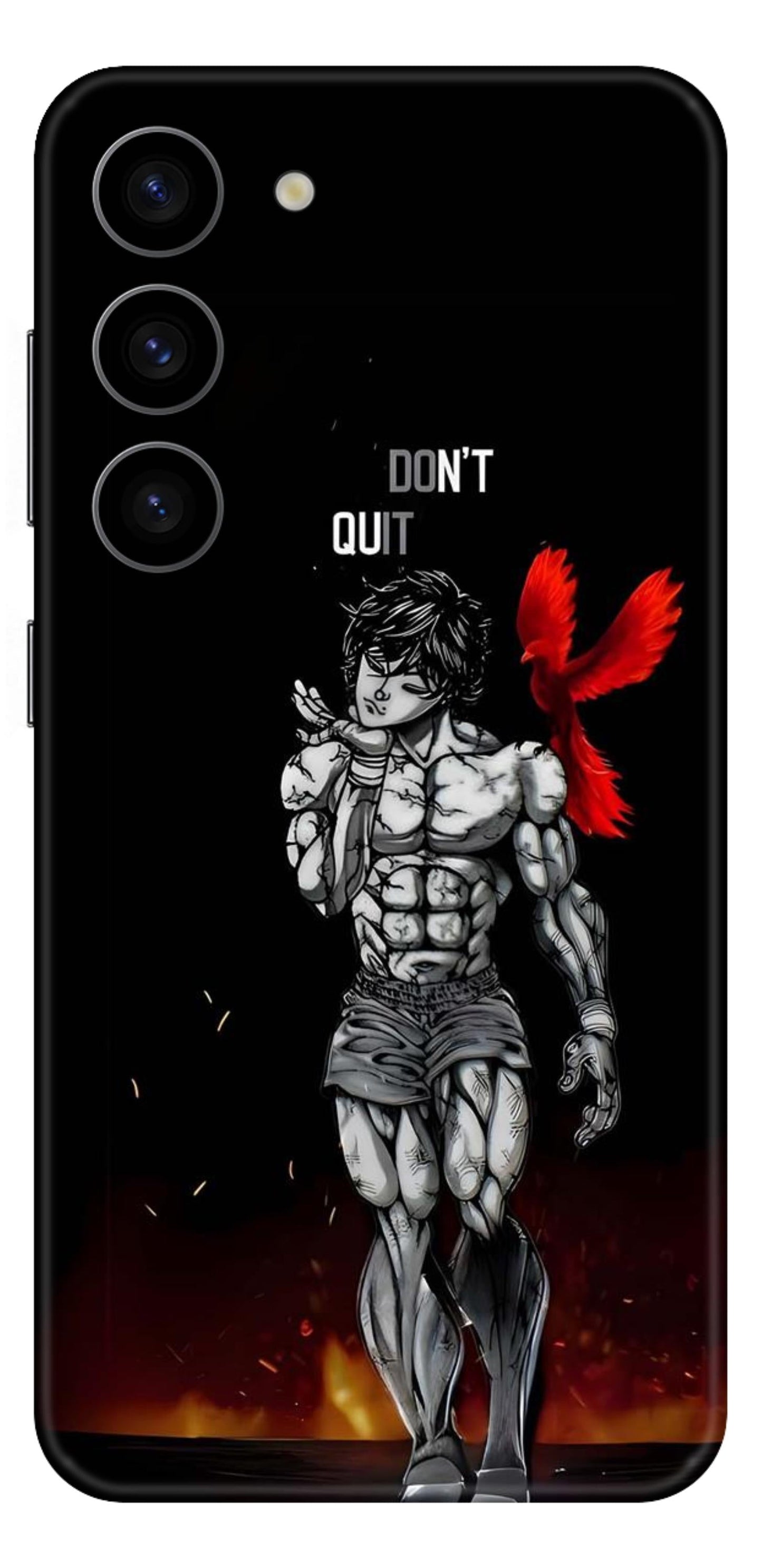 Baki Mobile Skin (Baki Dont Quit) - All Mobile Available