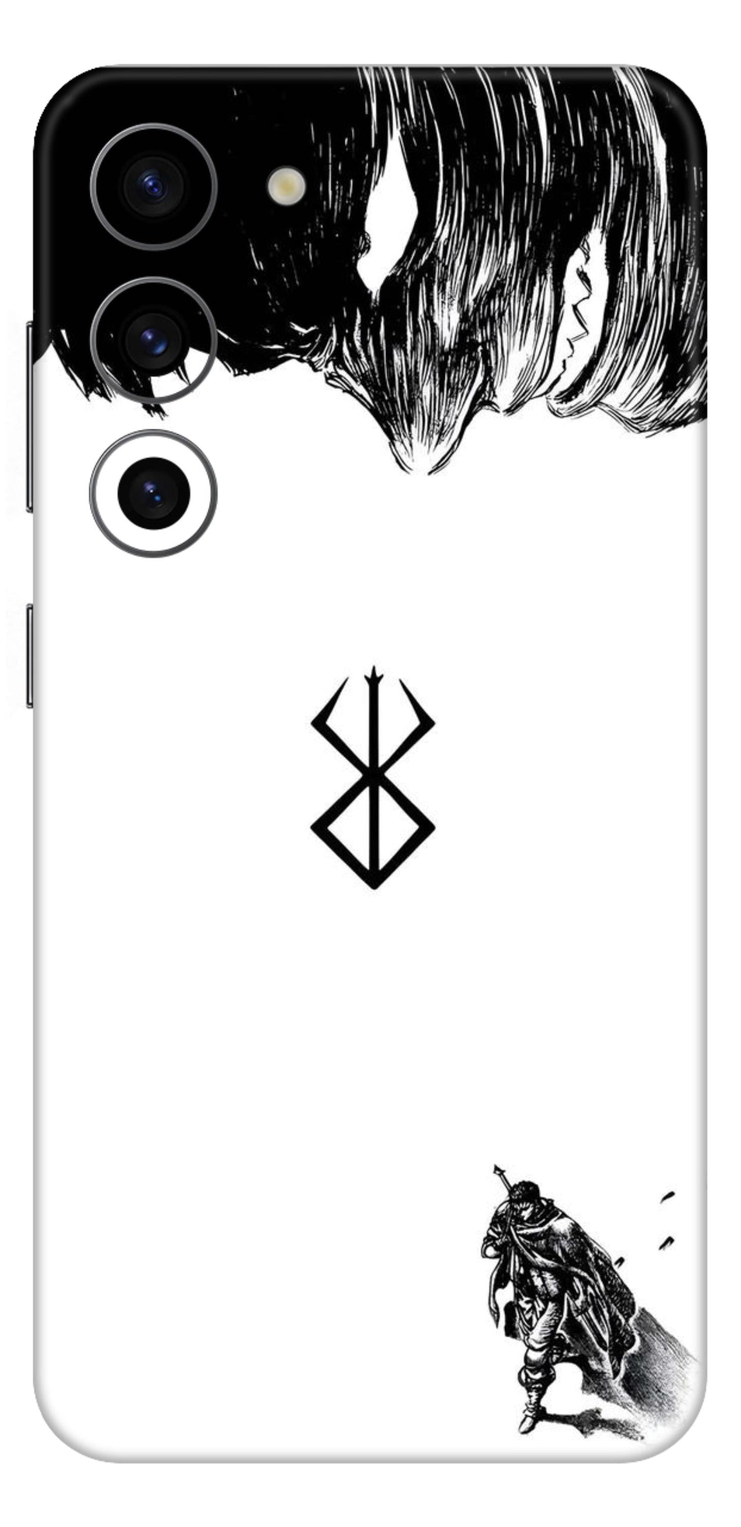 Berserk Mobile Skin (Berserk Symbol White) - All Mobile Available