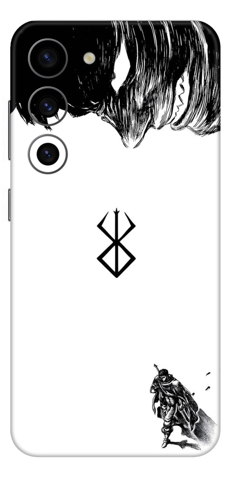 Berserk Mobile Skin (Berserk Symbol White) - All Mobile Available