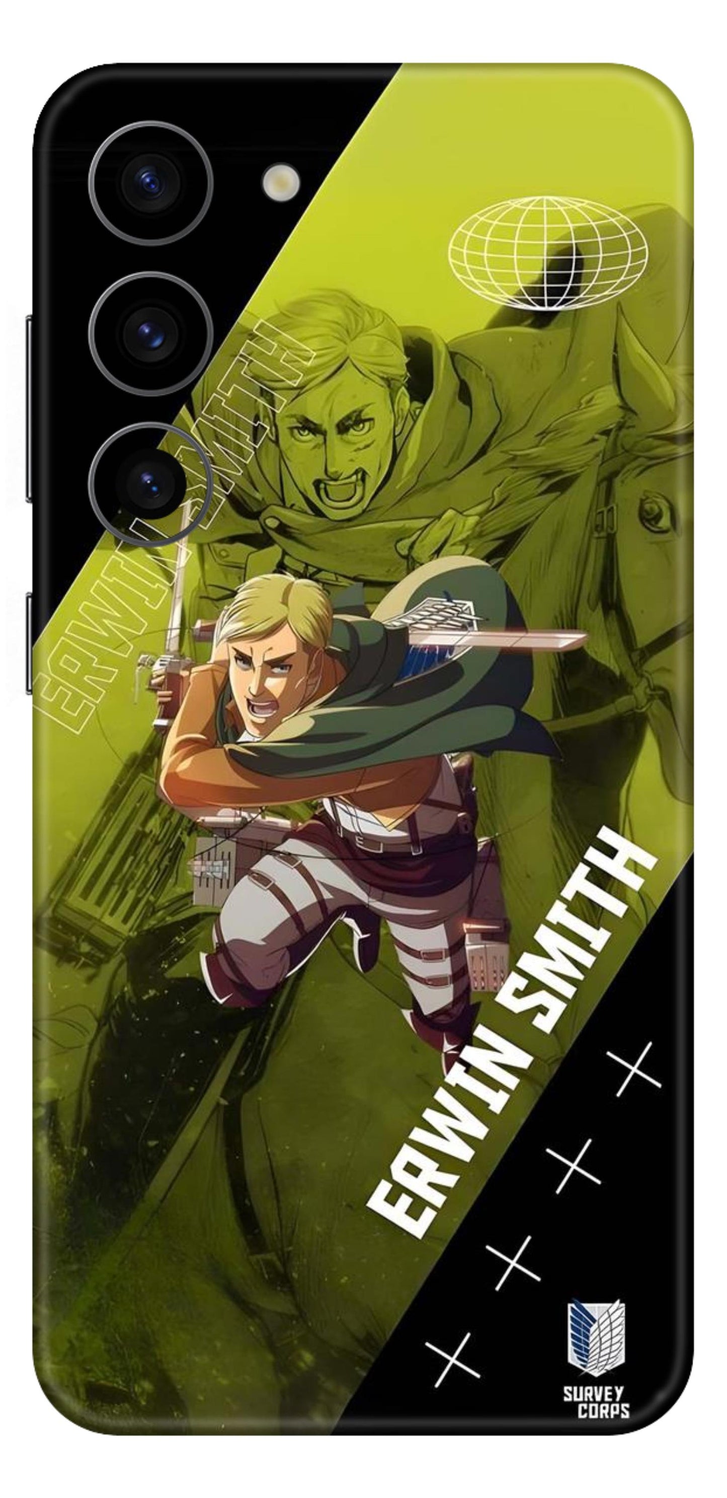 Attack On Titan Mobile Skin (Commander Erwin) - All Mobile Available