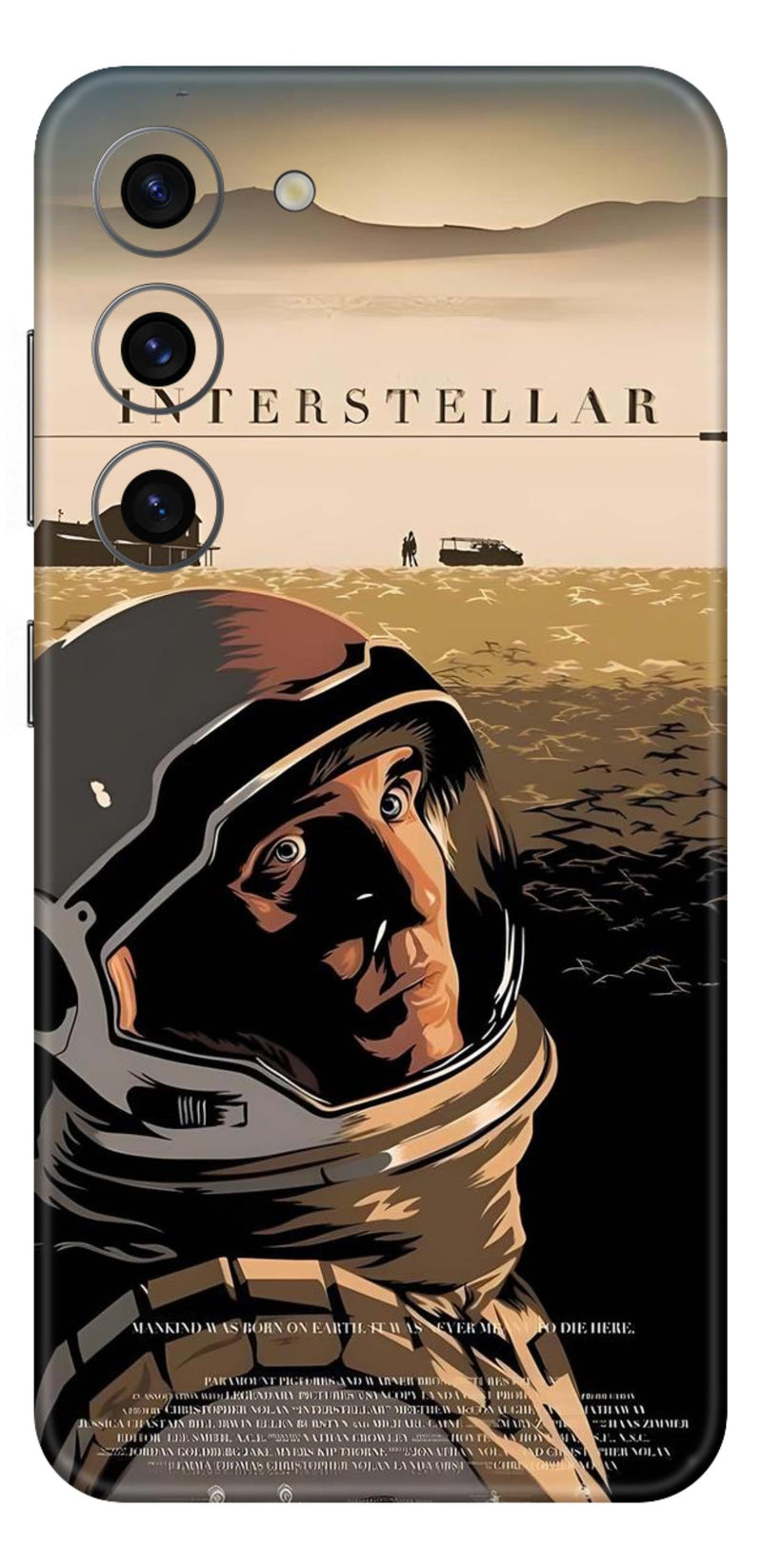 Movies Shows Mobile Skin (Interstellar Cooper) - All Mobile Available