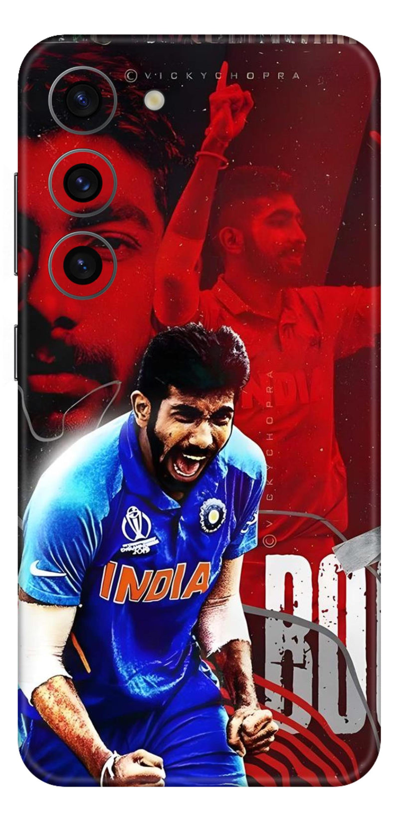 Cricket Mobile Skin (Jasprit Bumrah) - All Mobile Available