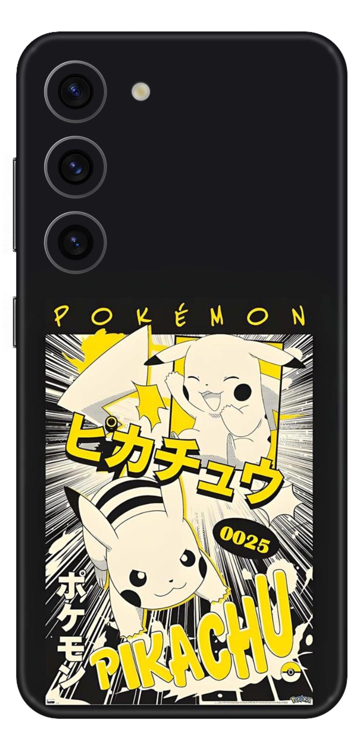 Cartoon Mobile Skin (Pikachu Thunder) - All Mobile Available