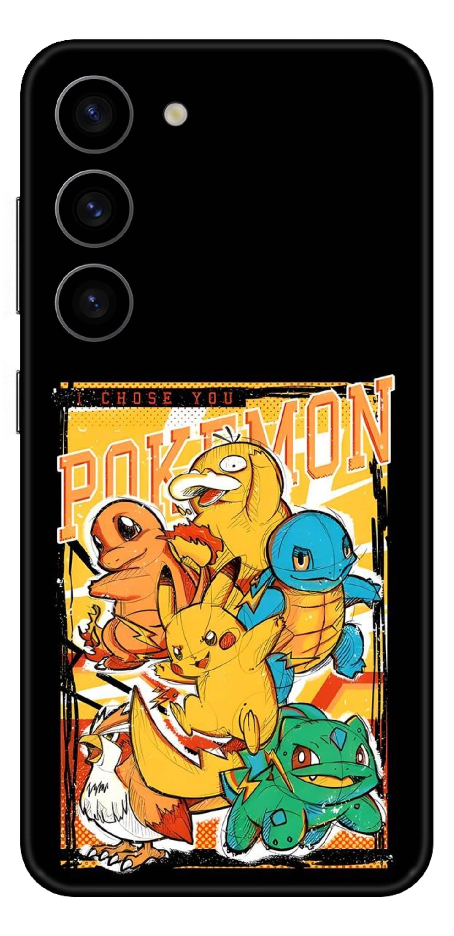 Cartoon Mobile Skin (Pokemon Starter Pack) - All Mobile Available