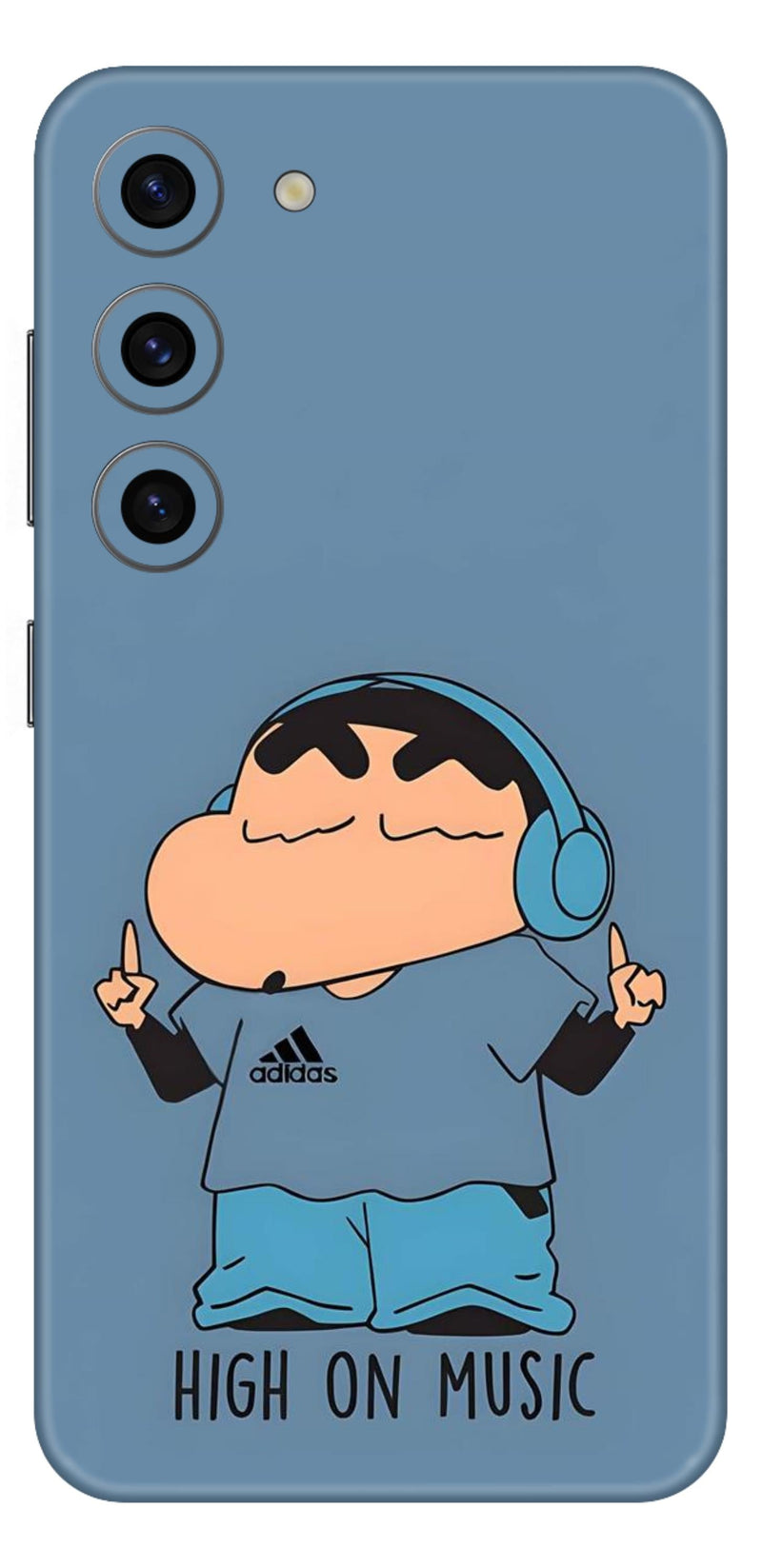 Cartoon Mobile Skin (Shinchan High On Music) - All Mobile Available