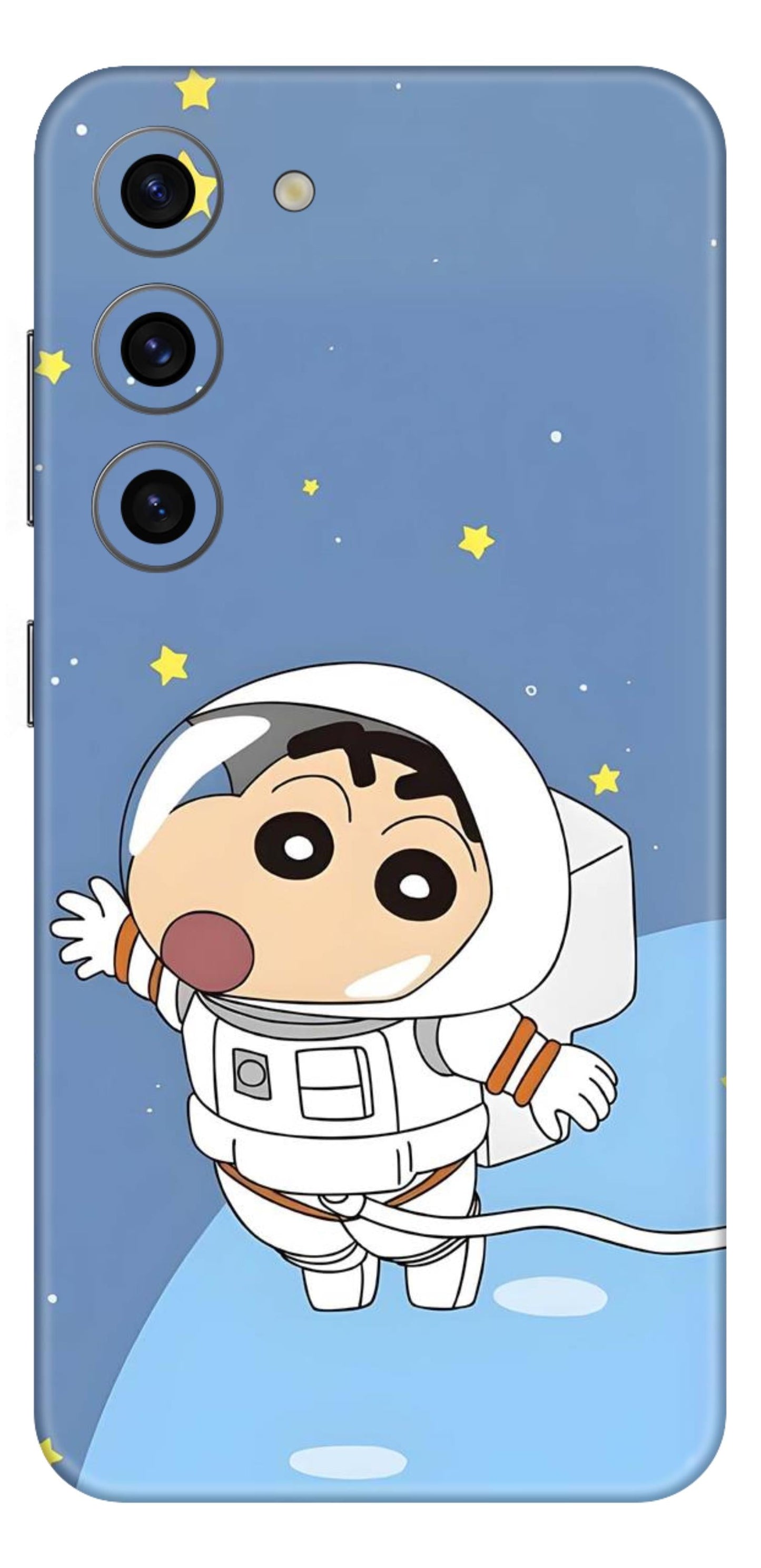 Cartoon Mobile Skin (Space Shinchan) - All Mobile Available