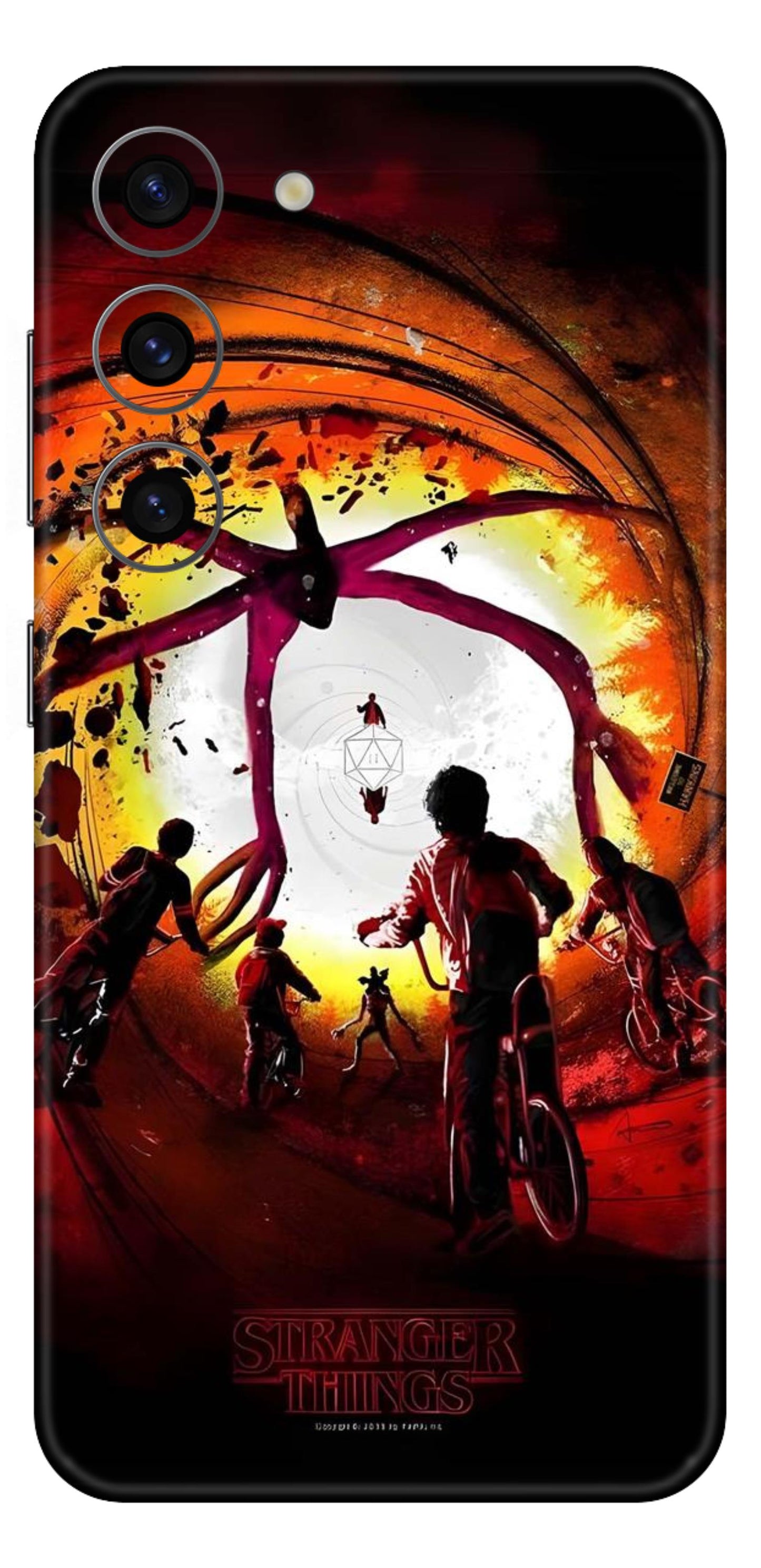 Movies Shows Mobile Skin (Stranger Things) - All Mobile Available