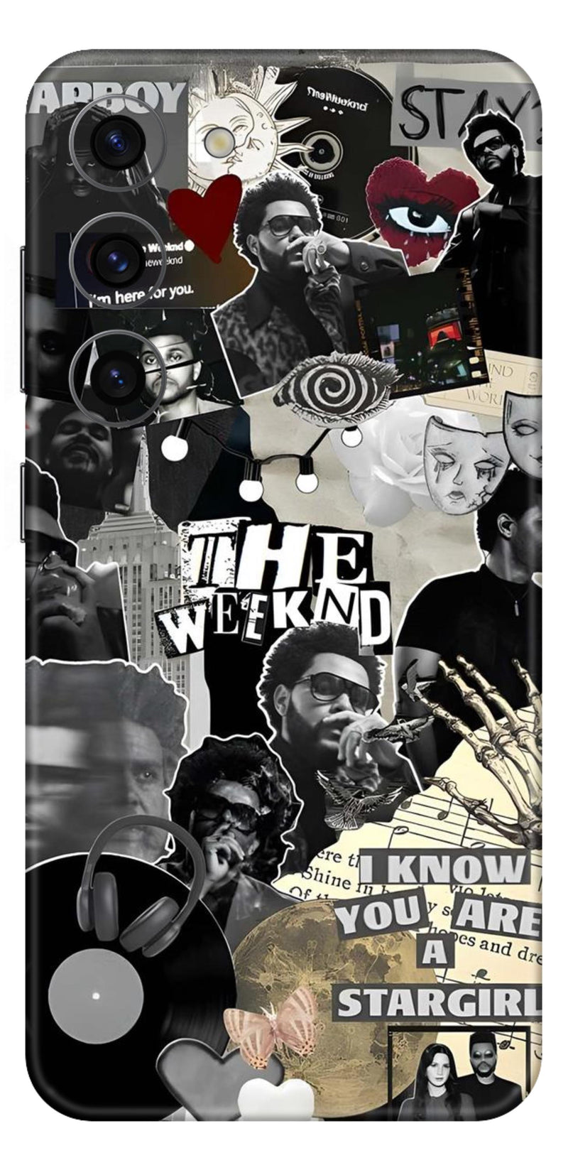 Singers Mobile Skin (Weeknd Album) - All Mobile Available