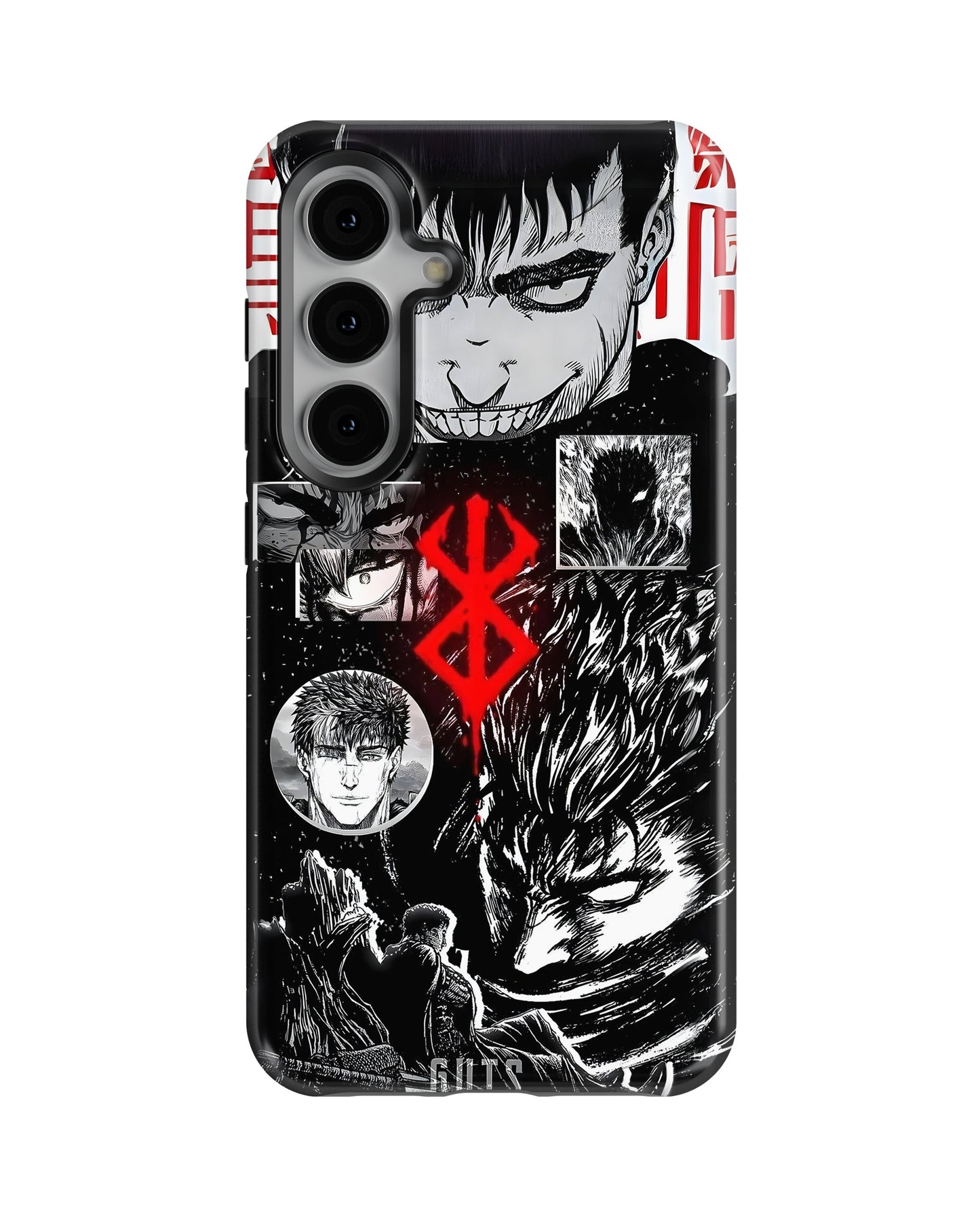 Samsung Galaxy S23 Plus Tank Case | Anime (Black Swordsman)