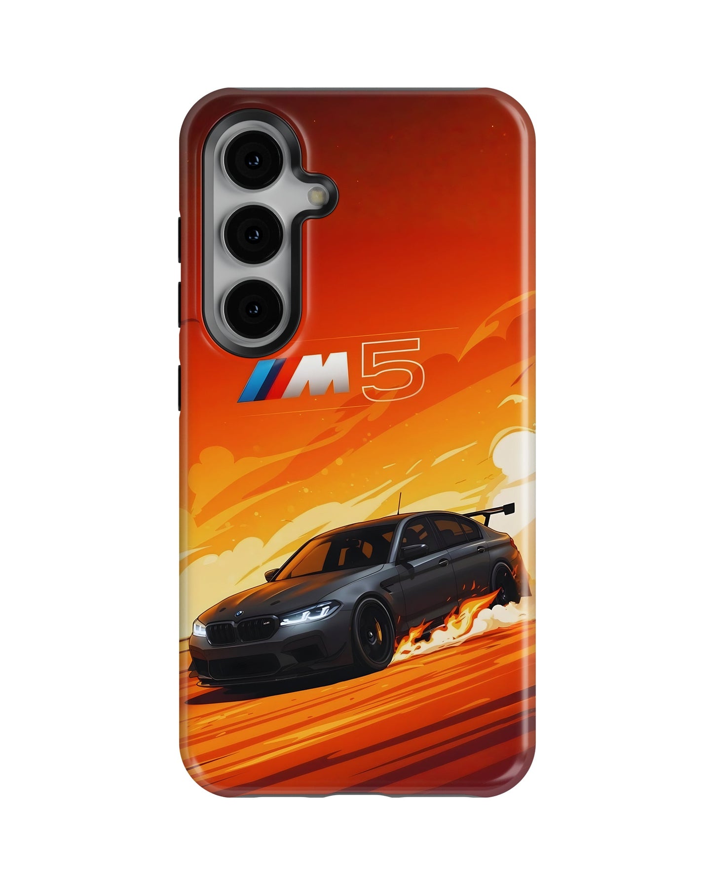 Samsung Galaxy S23 Tank Case | Sports Car (Burning M)