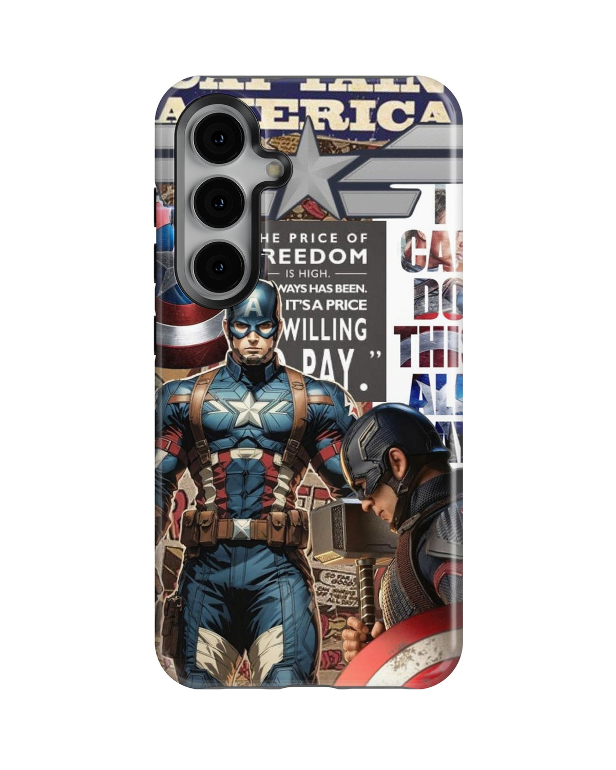 Samsung Galaxy S23 Tank Case | Superhero (Captain America Originals)