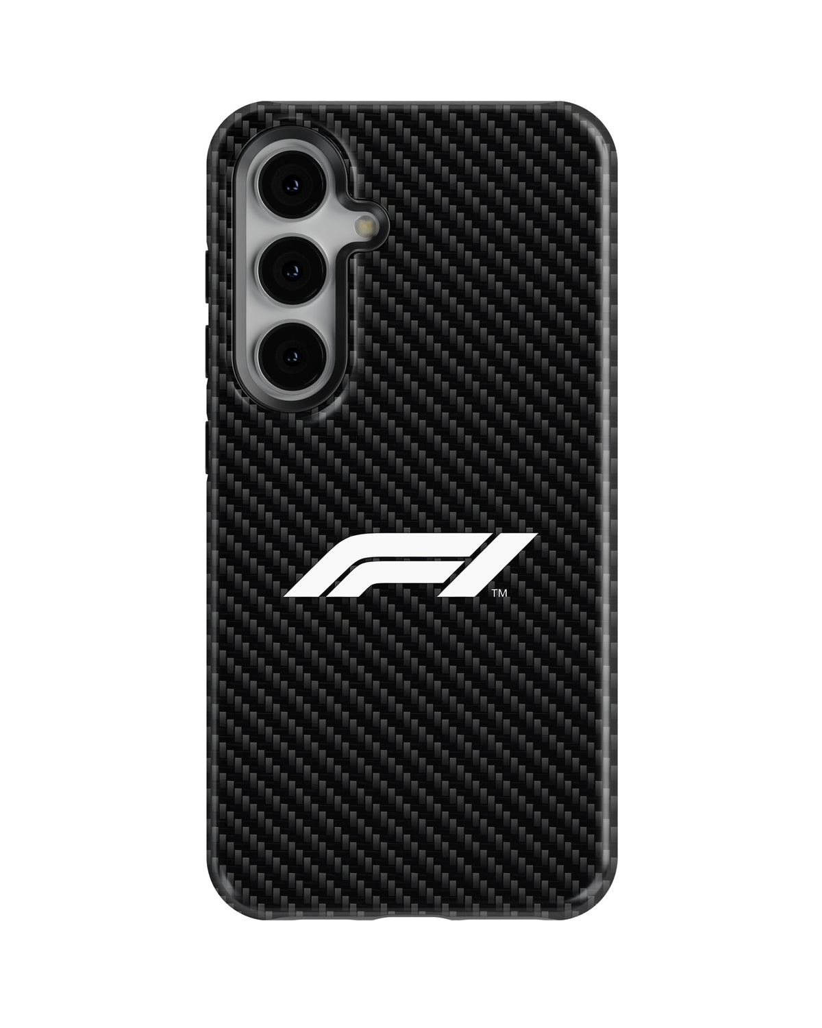 Samsung Galaxy S23 Plus Tank Case | Formula 1 (Carbon Grid)