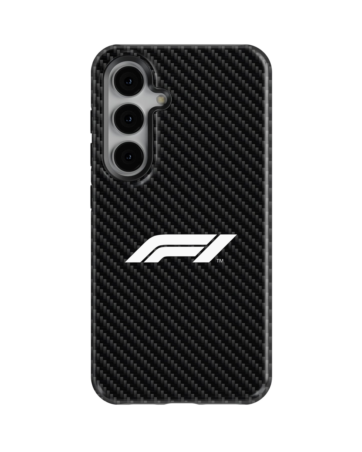 Samsung Galaxy S23 Plus Tank Case | Formula 1 (Carbon Grid)
