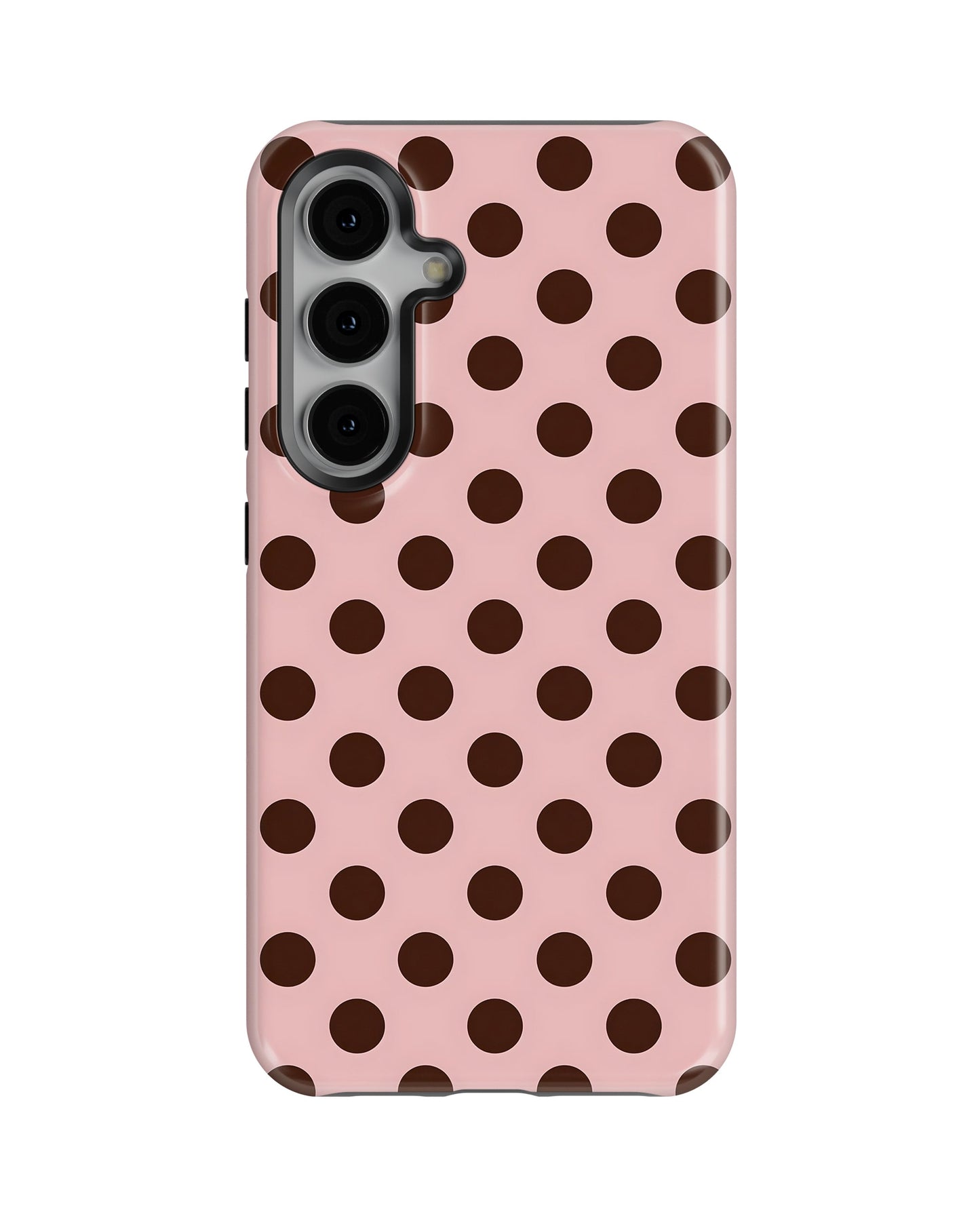 Samsung Galaxy S23 Plus Tank Case | Girls Aesthetics (Choco Dots)