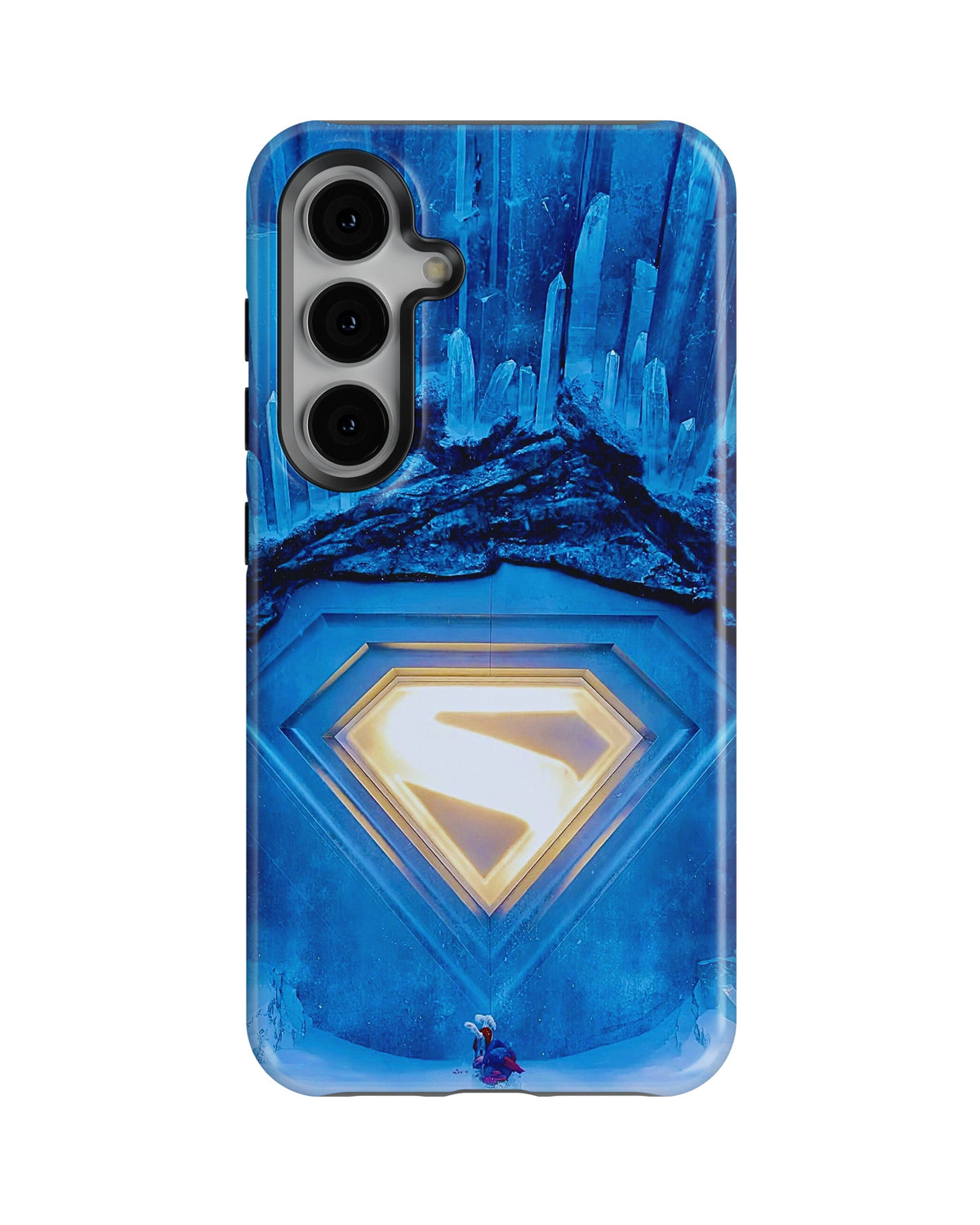 Samsung Galaxy S23 Tank Case | Superhero (Crystal Fortress)