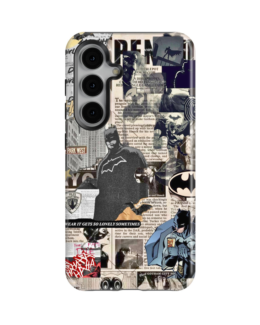 Samsung Galaxy S24 Tank Case | Superhero (Dark Chronicle)