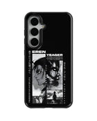 Samsung Galaxy S23 Tank Case | Anime (Eren Yeager)
