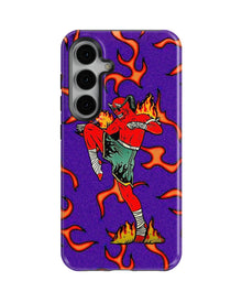 Samsung Galaxy S23 Plus Tank Case | Modernism (Fire Runner)