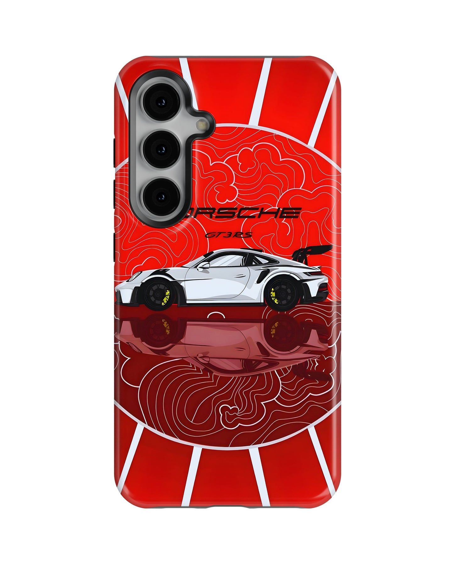 Samsung Galaxy S24 Tank Case | Sports Car (GT3 Pulse)