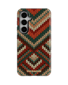 Samsung Galaxy S23 Tank Case | Textures (Heritage Knit)