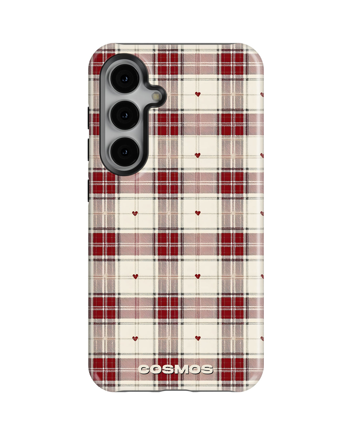 Samsung Galaxy S23 Tank Case | Textures (Heritage Plaid)