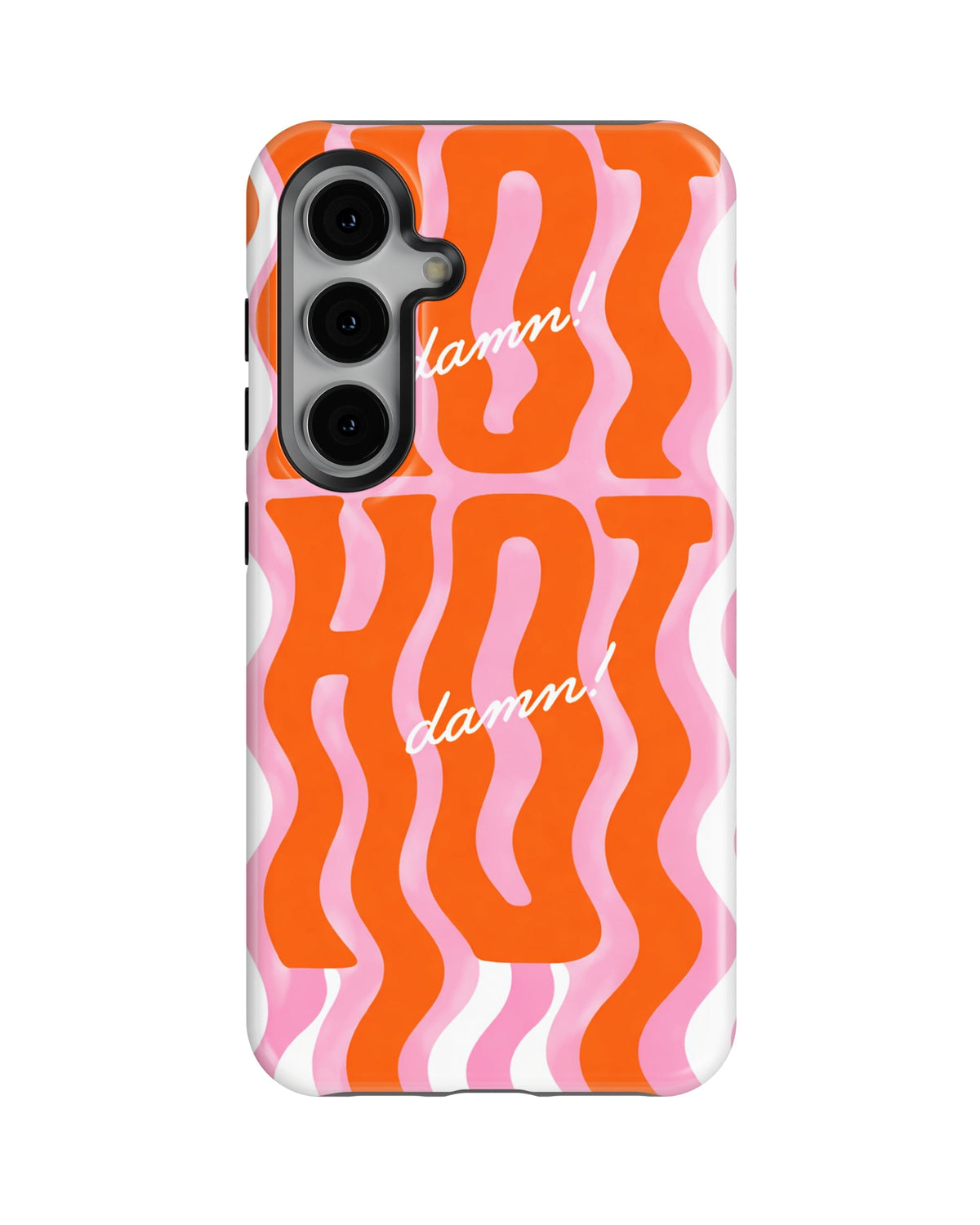 Samsung Galaxy S24 Tank Case | Girls Aesthetics (Hot Wave)