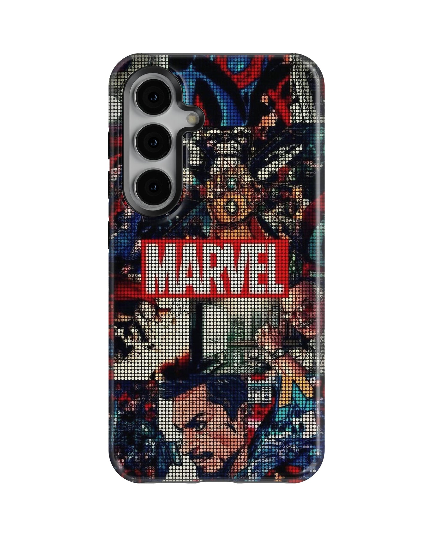 Samsung Galaxy S23 Tank Case | Superhero (Marvel Mosaic)