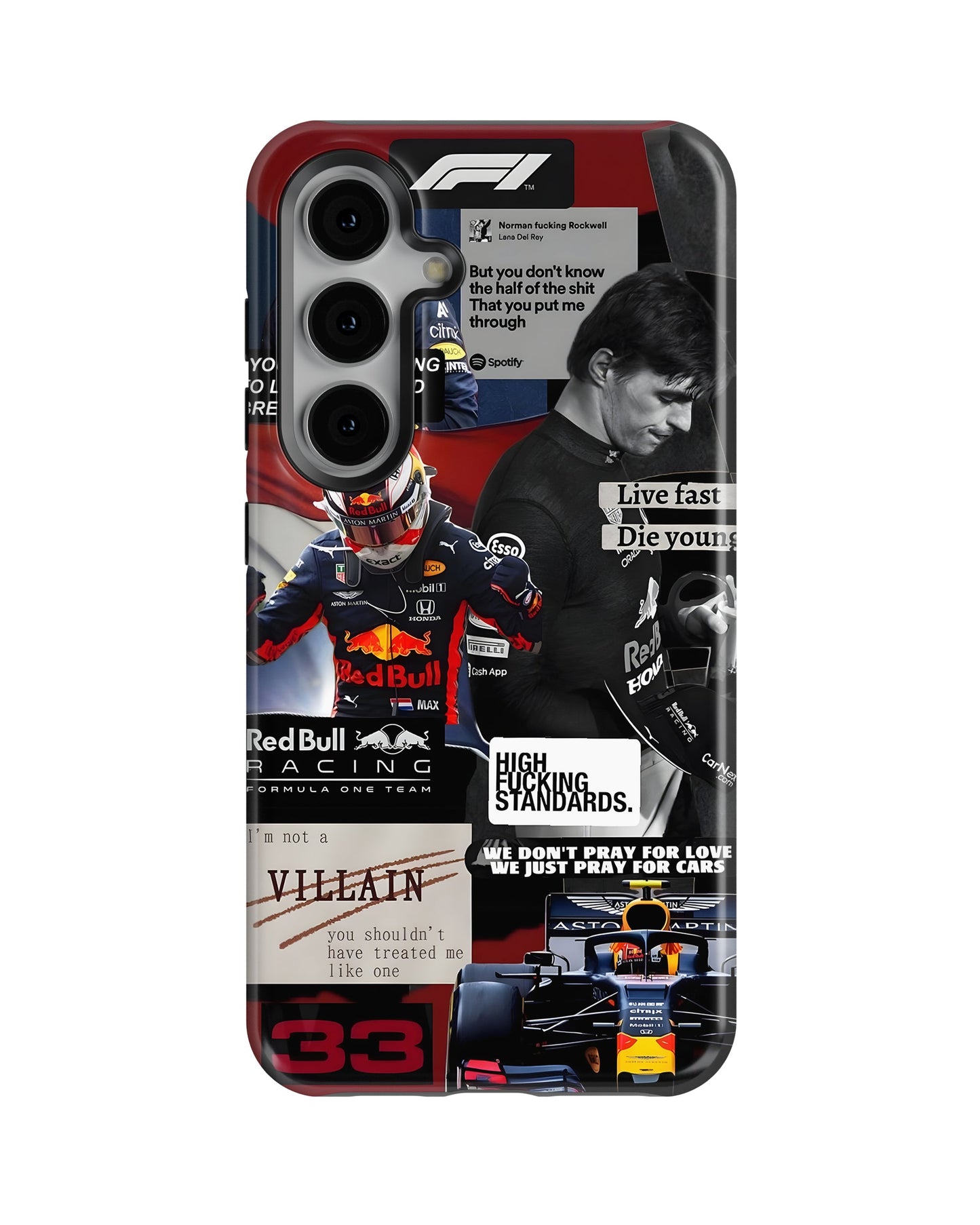 Samsung Galaxy S23 Plus Tank Case | Formula 1 (Max Verstappen)
