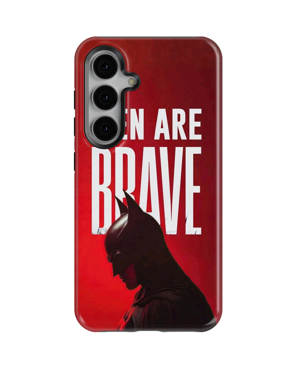 Samsung Galaxy S23 Plus Tank Case | Superhero (Men are Brave)