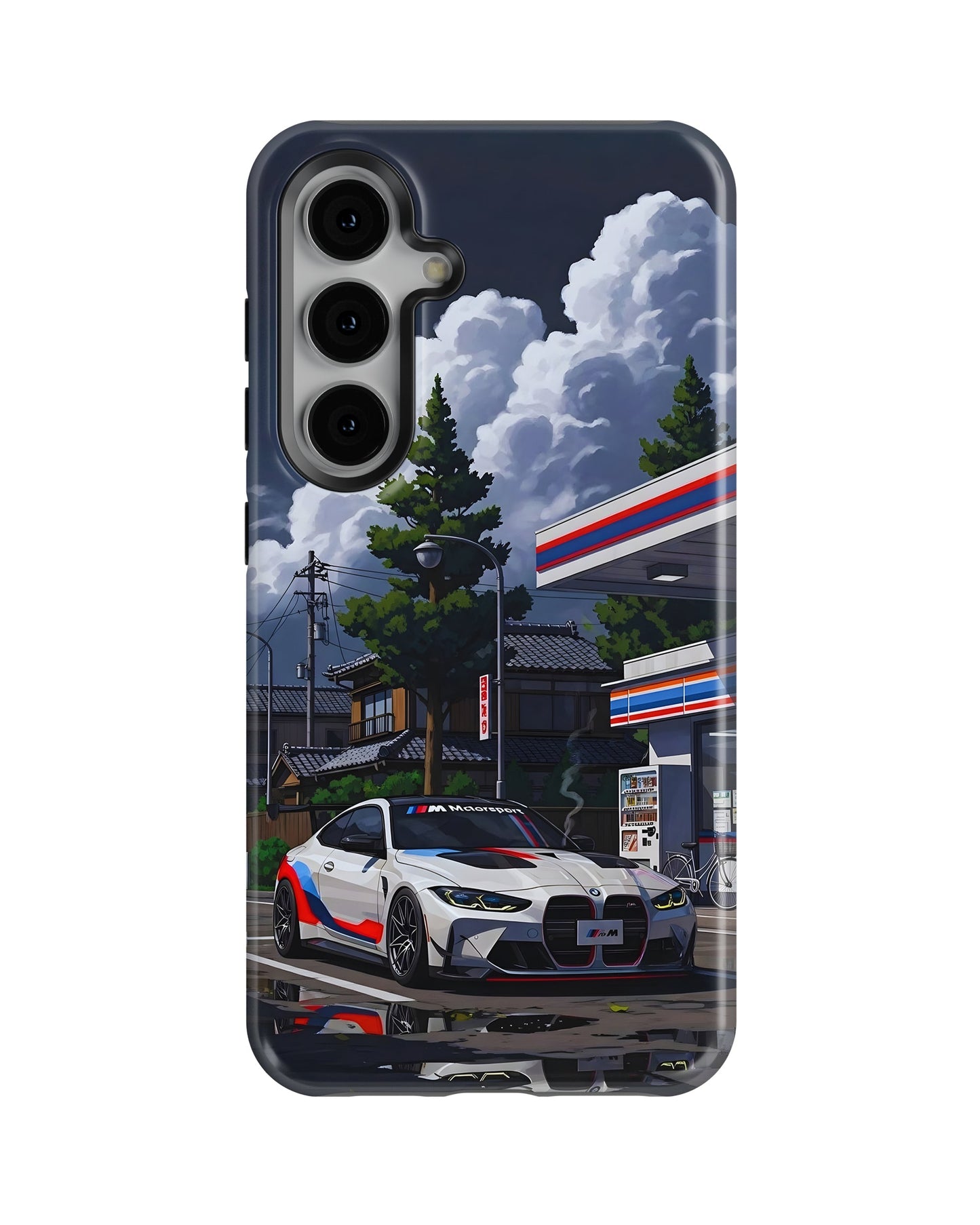 Samsung Galaxy S23 Plus Tank Case | Sports Car (Moto GP)