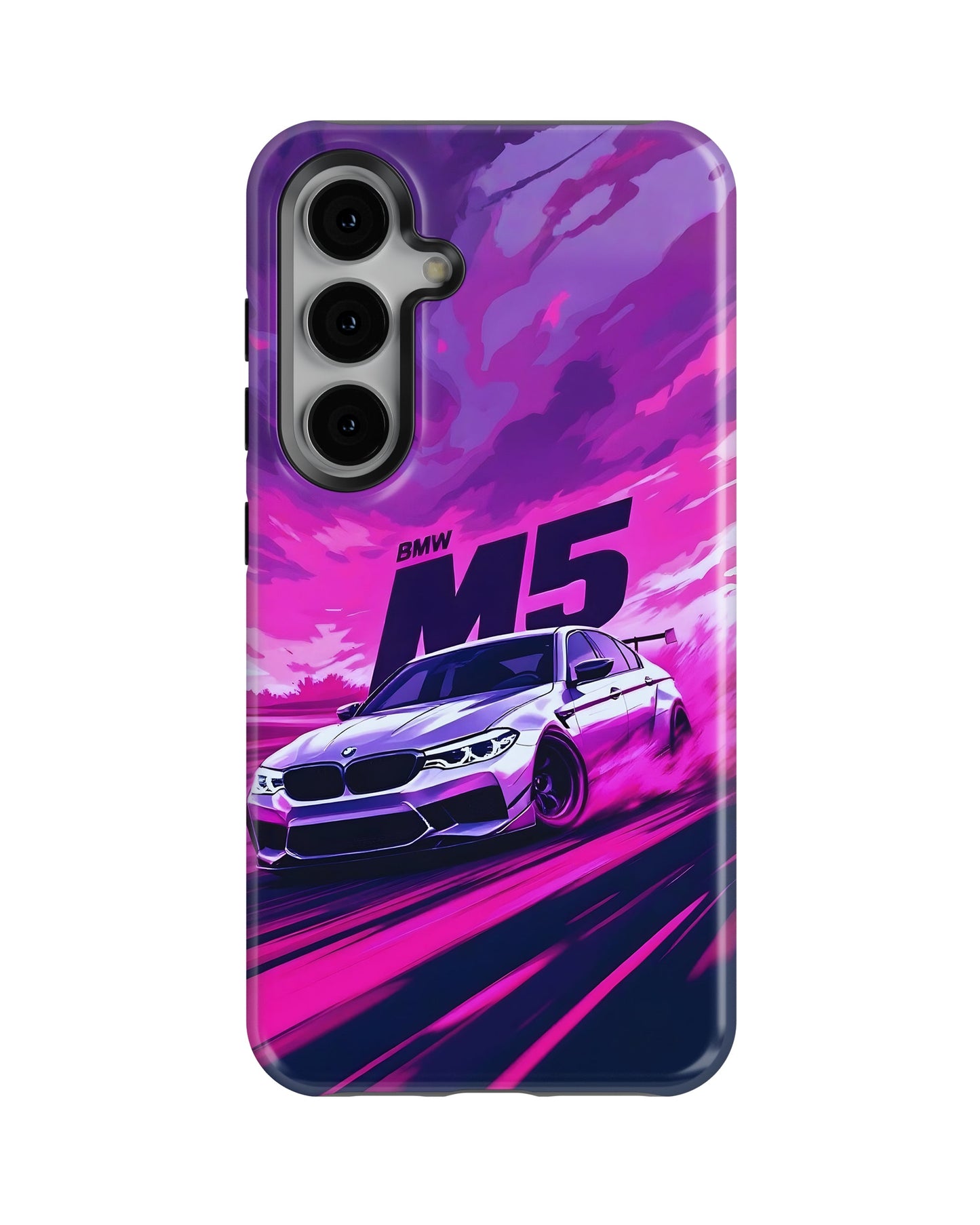 Samsung Galaxy S23 Tank Case | Sports Car (Neon Velocity)