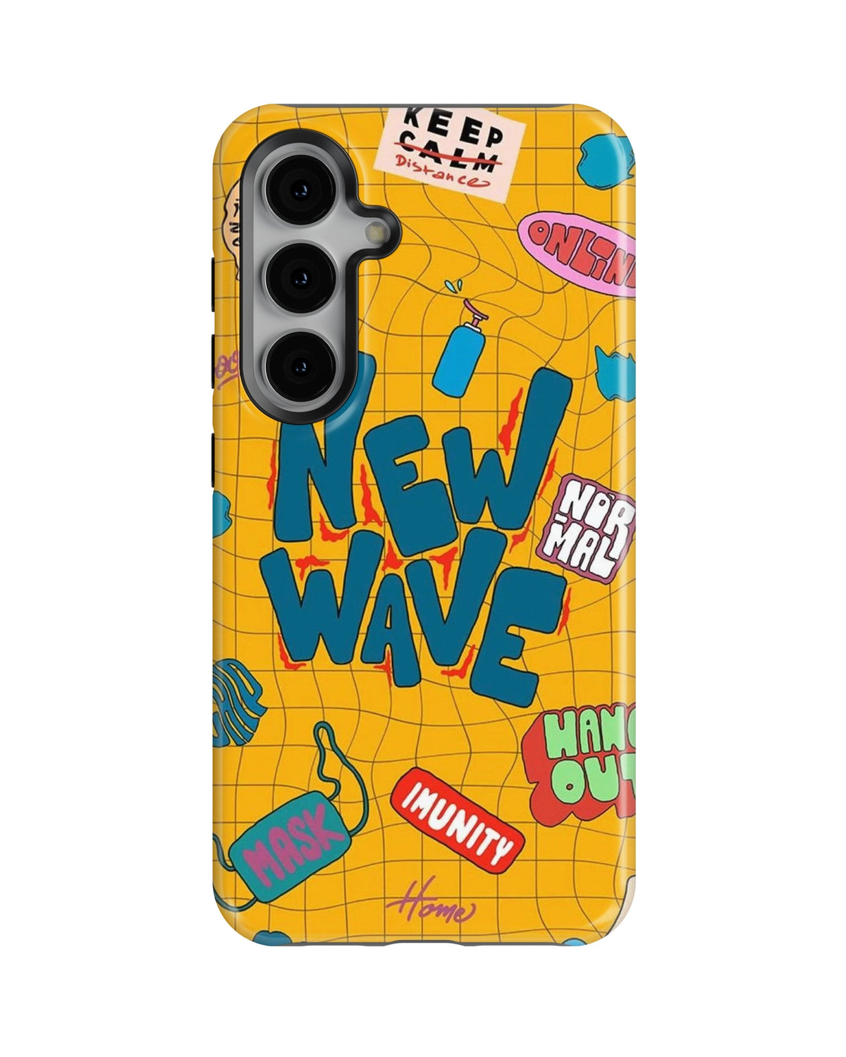 Samsung Galaxy S23 Plus Tank Case | Modernism (New Wave)