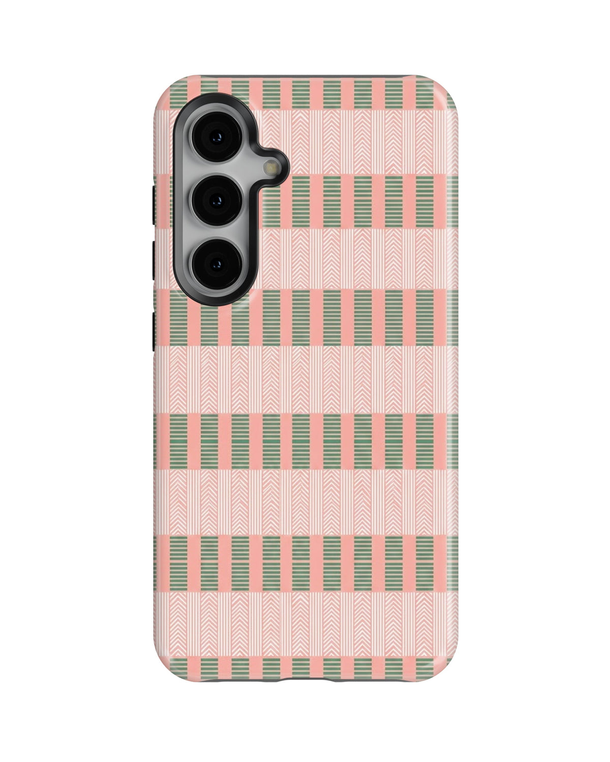 Samsung Galaxy S23 Plus Tank Case | Girls Aesthetics (Pastel Weave)