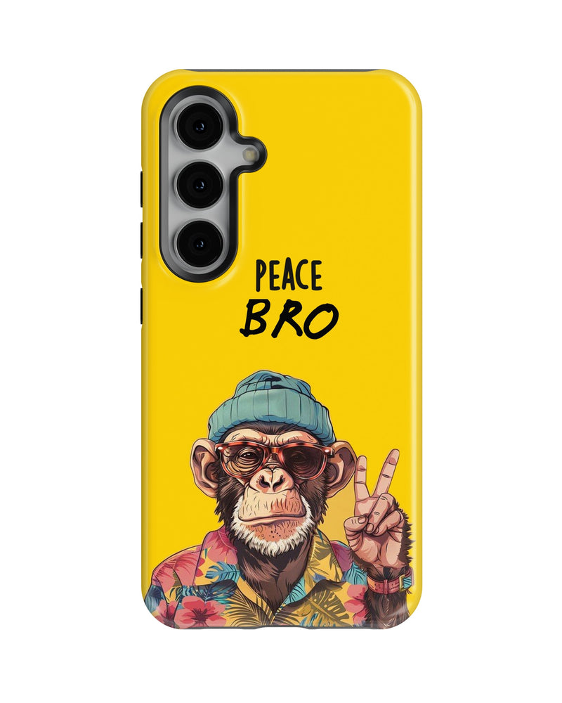 Samsung Galaxy S24 Tank Case | Modernism (Peace Bro)