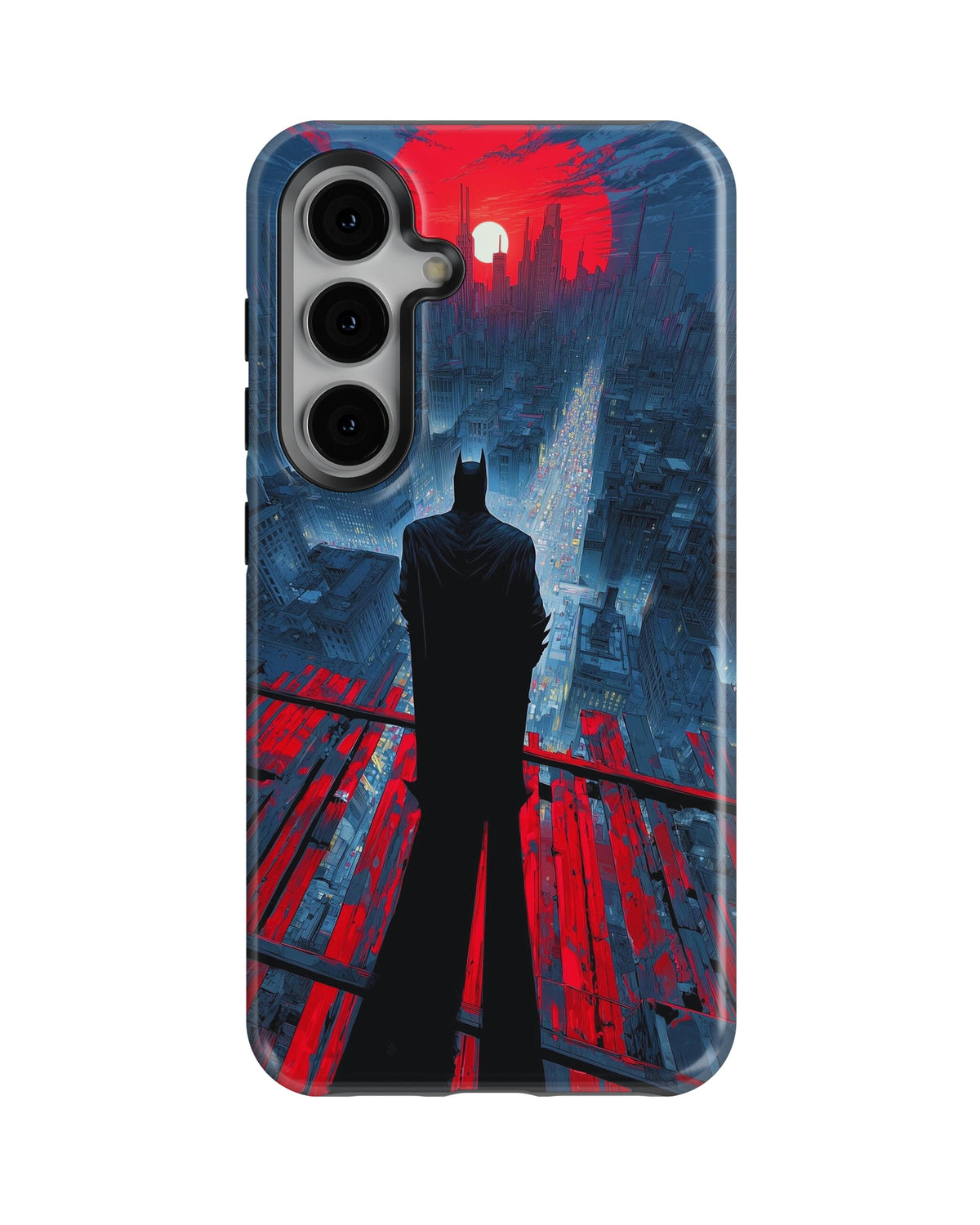 Samsung Galaxy S23 Tank Case | Superhero (Red Horizon)