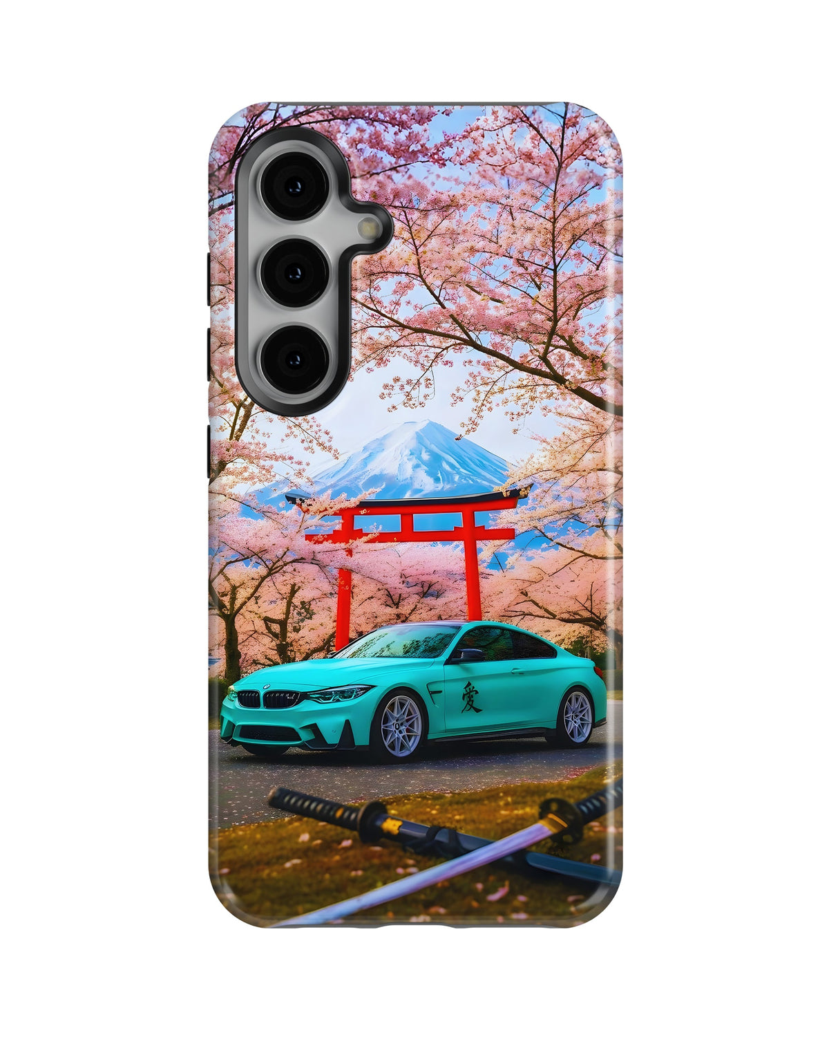 Samsung Galaxy S24 Tank Case | Sports Car (Sakura Run)