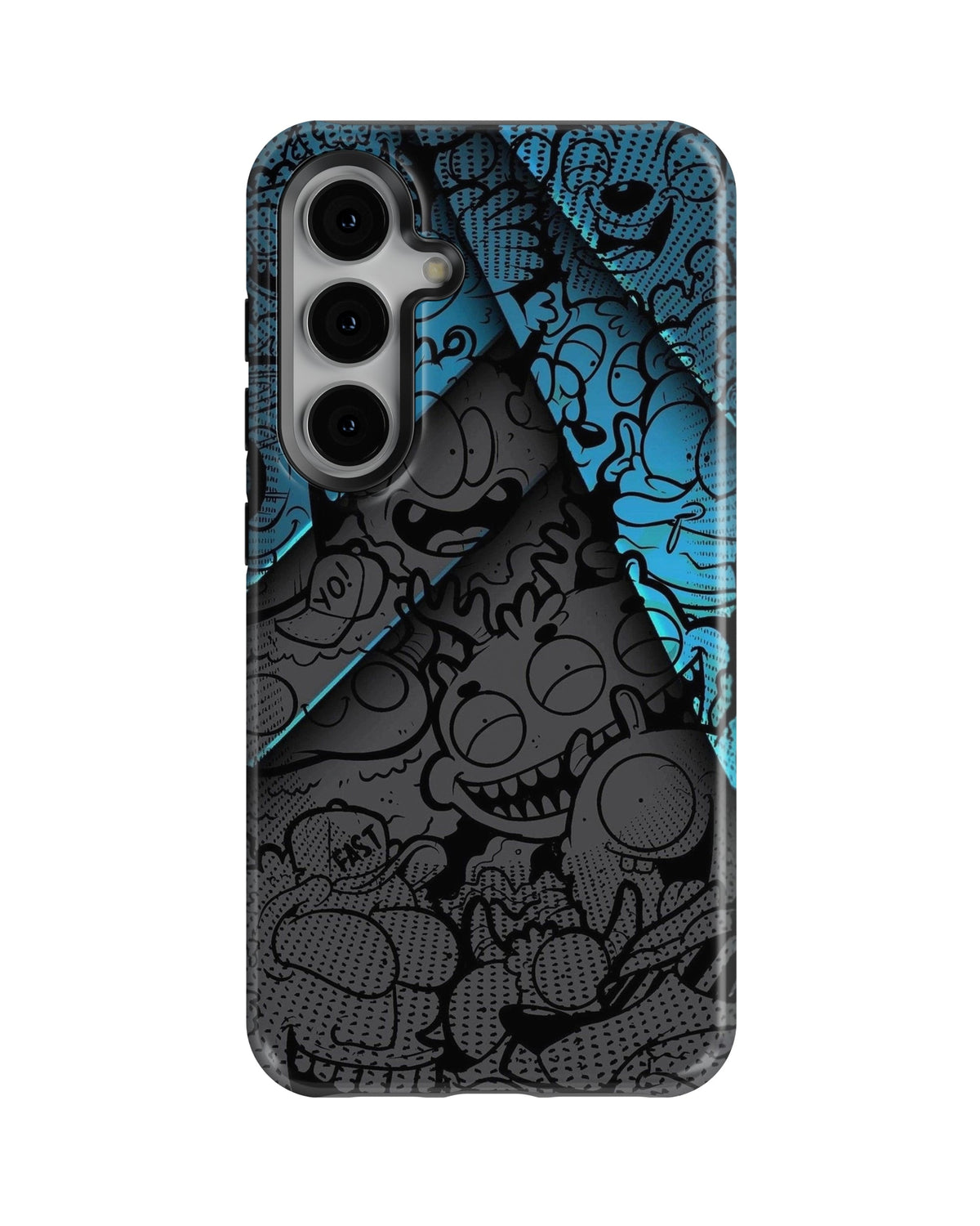 Samsung Galaxy S24 Tank Case | Modernism (Shadow Crowd)