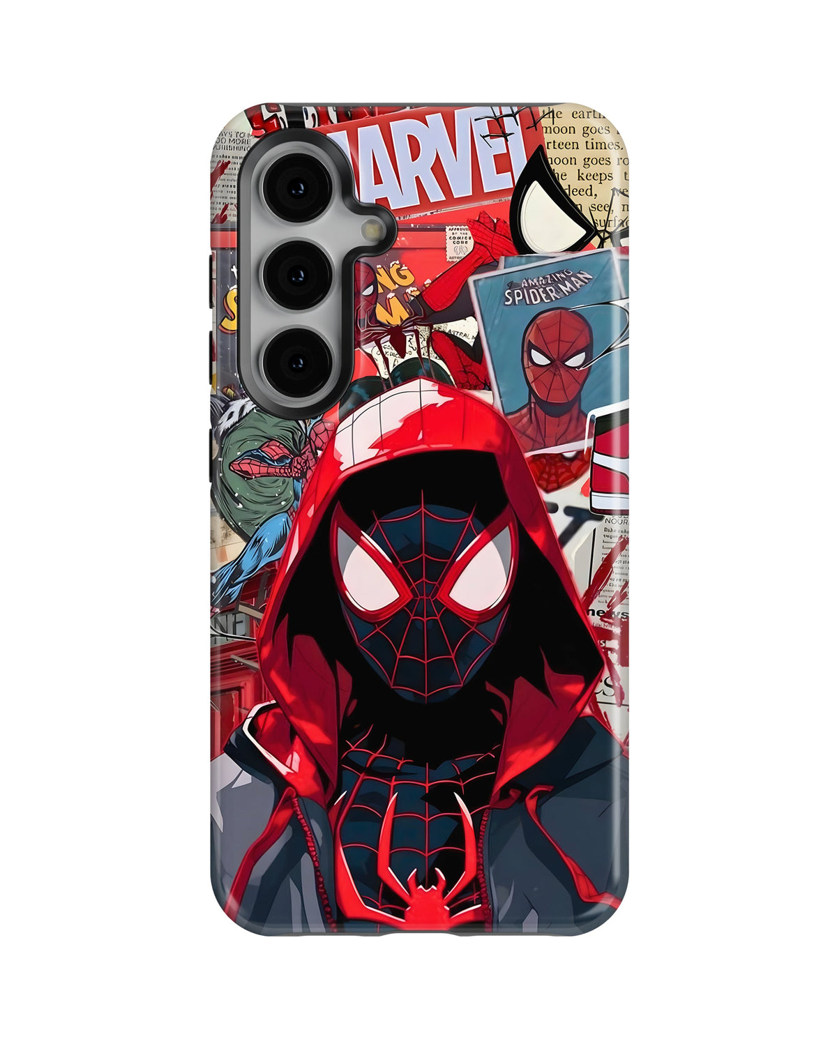 Samsung Galaxy S23 Plus Tank Case | Superhero (Spider Noir)