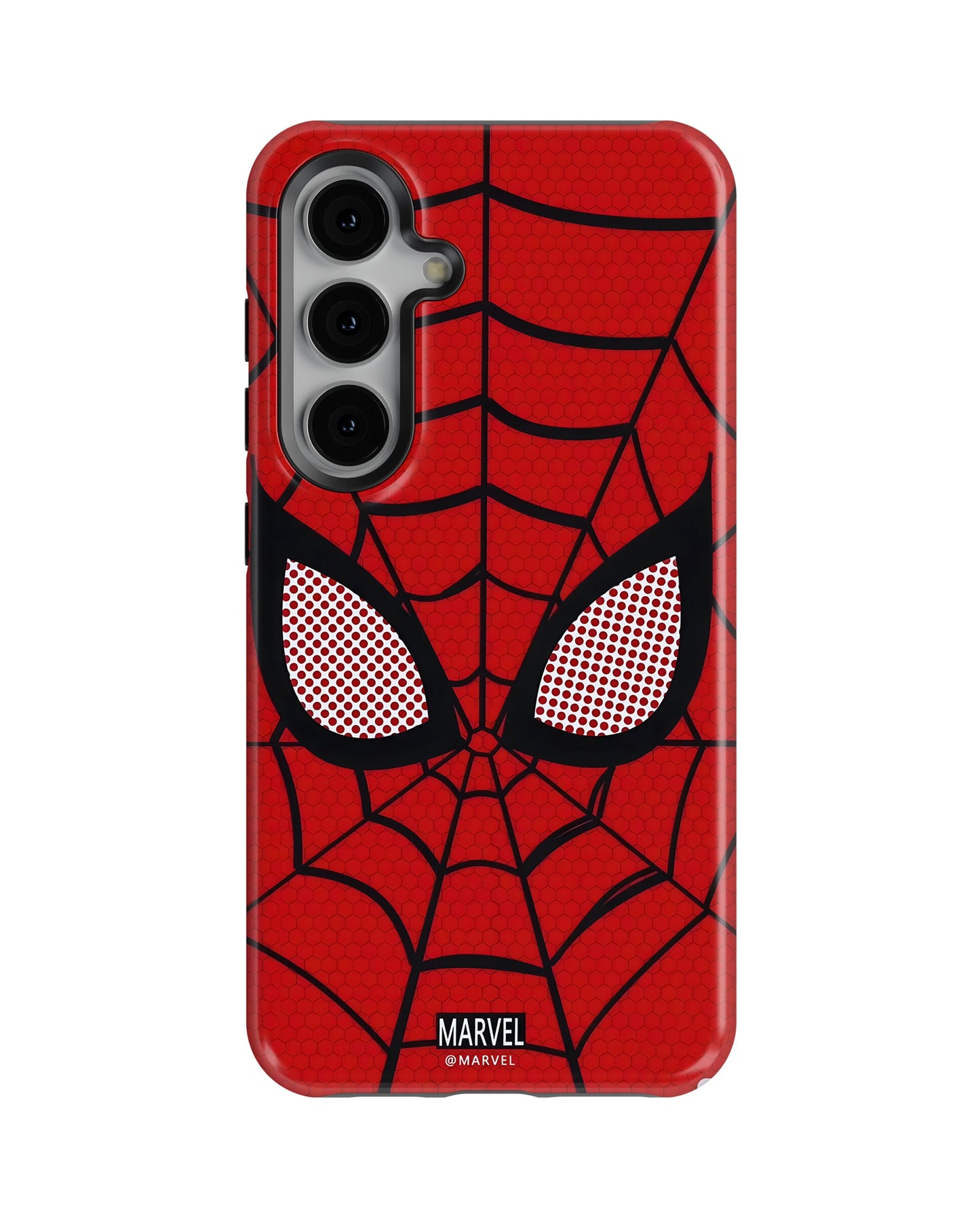 Samsung Galaxy S23 Plus Tank Case | Superhero (Spider Web)