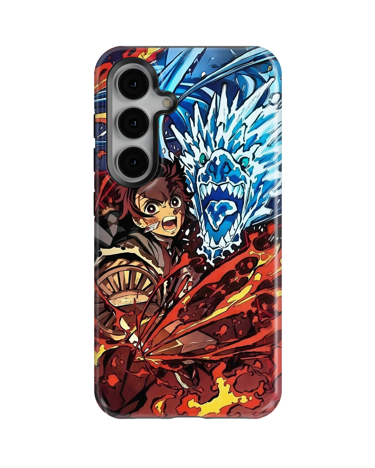 Samsung Galaxy S23 Plus Tank Case | Anime (Tanjiro)