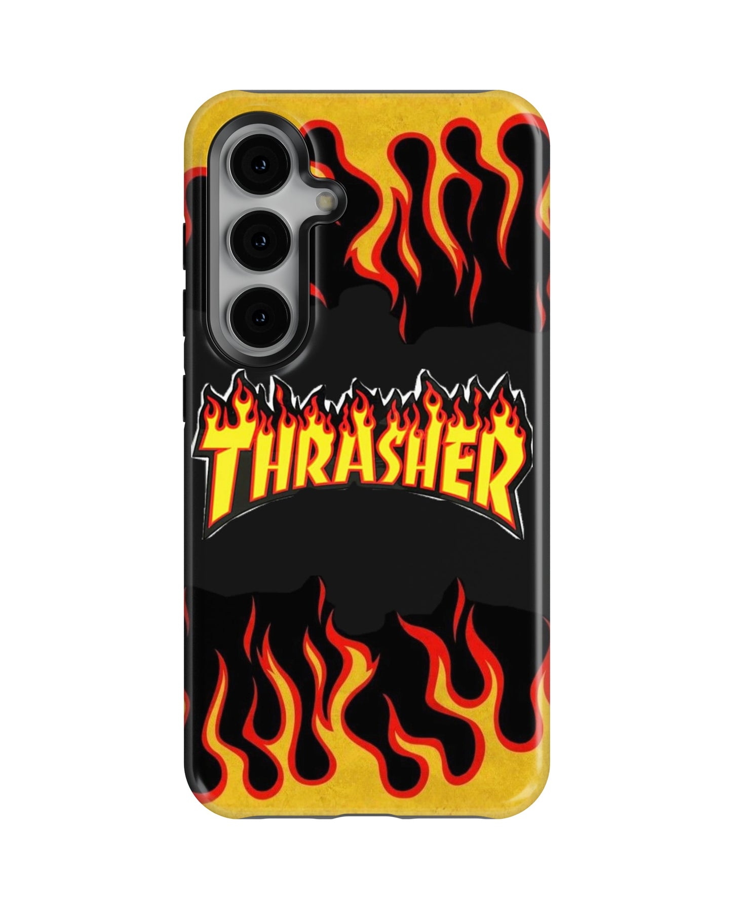 Samsung Galaxy S23 Plus Tank Case | Modernism (Thrasher Flame)