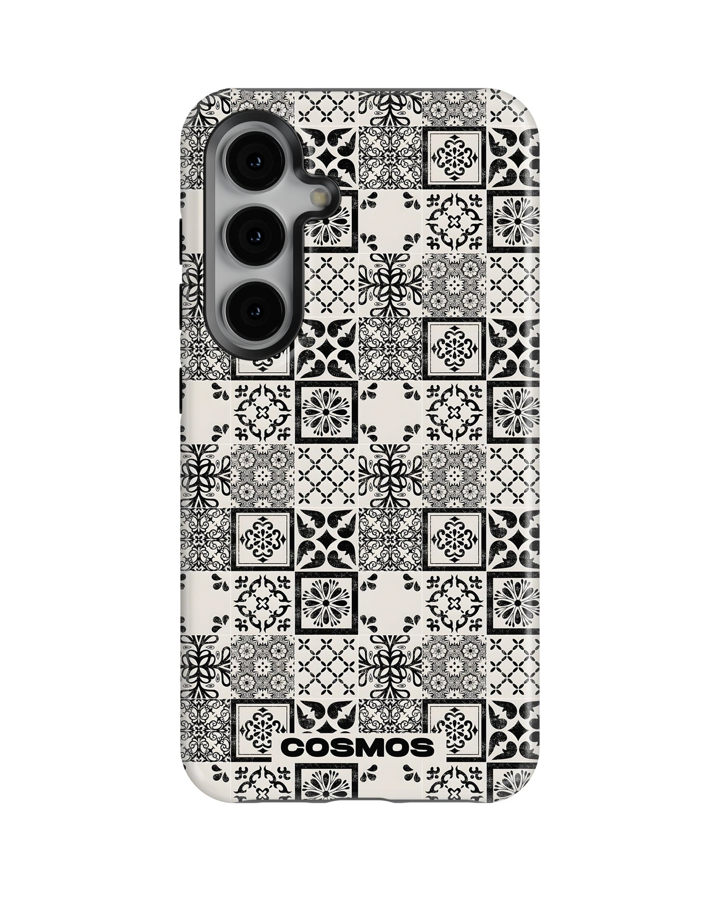Samsung Galaxy S23 Tank Case | Textures (Vintage Mosaic)