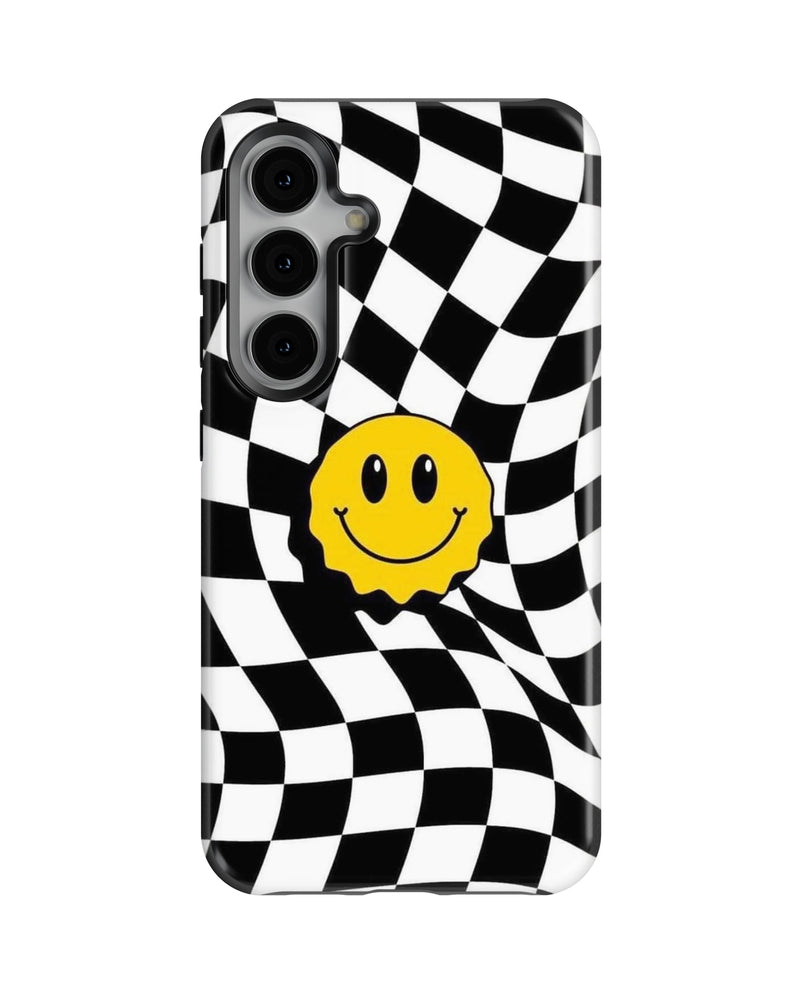 Samsung Galaxy S23 Plus Tank Case | Modernism (Warped Smile)