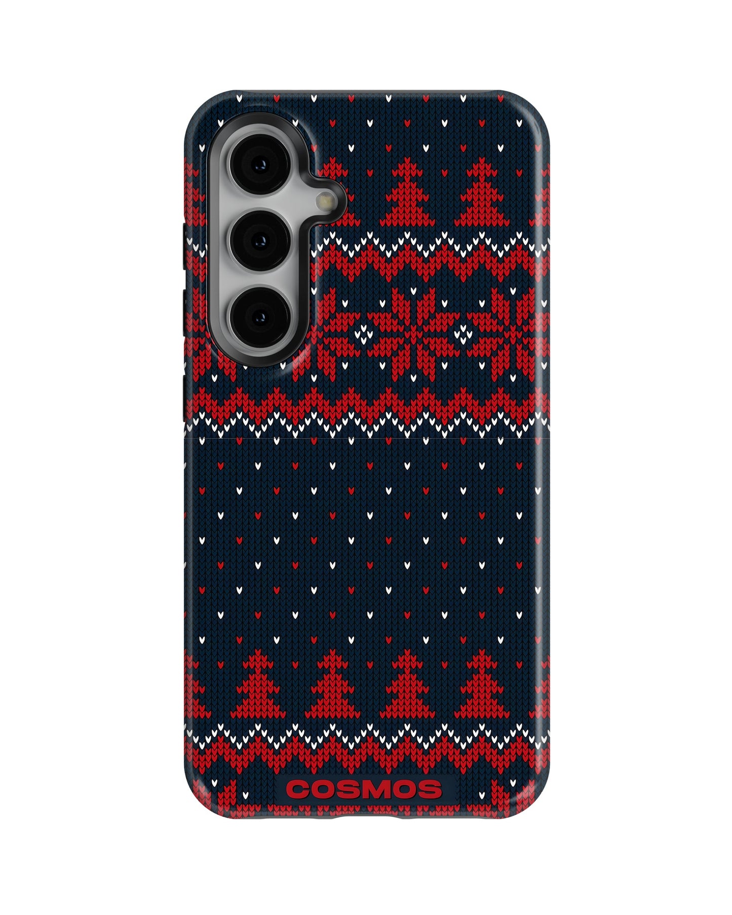 Samsung Galaxy S24 Tank Case | Textures (Winter Pines)