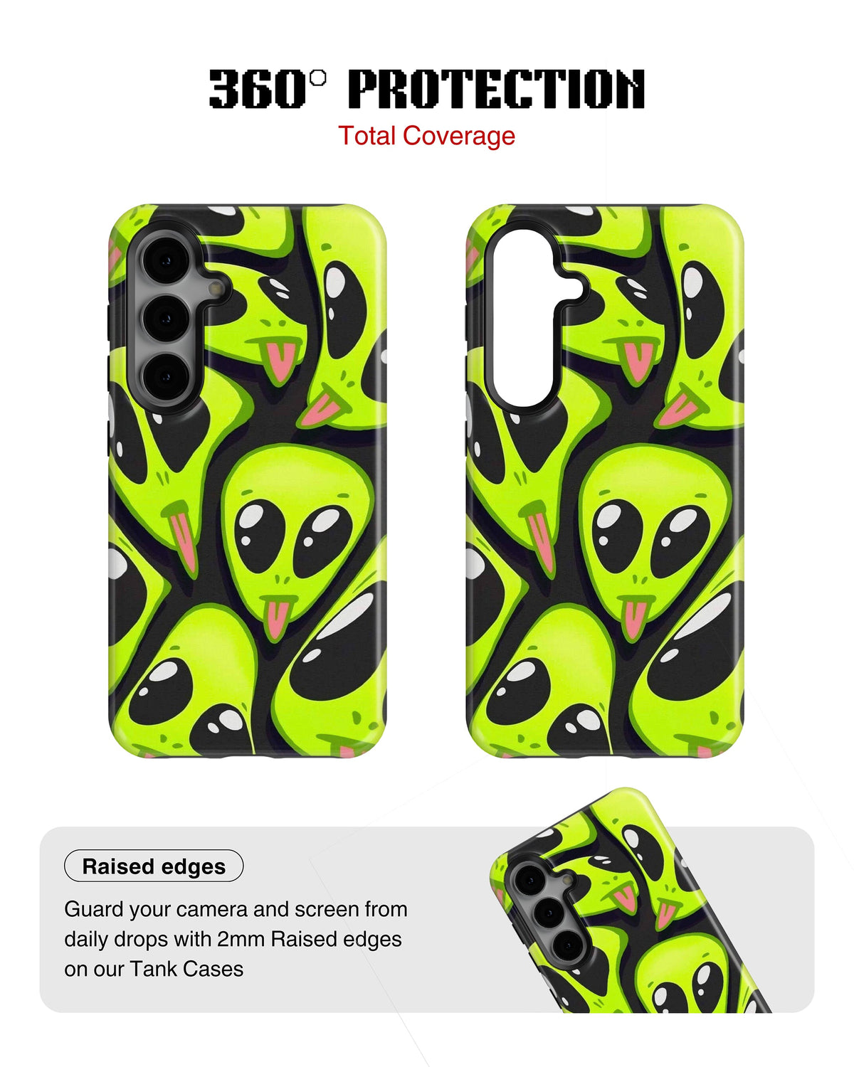 Samsung Galaxy S23 Plus Tank Case | Modernism (Alien Stack)