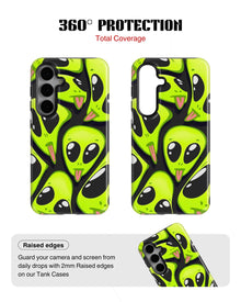 Samsung Galaxy S23 Tank Case | Modernism (Alien Stack)