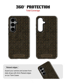 Samsung Galaxy S24 Tank Case | Textures (Antique Fleur)