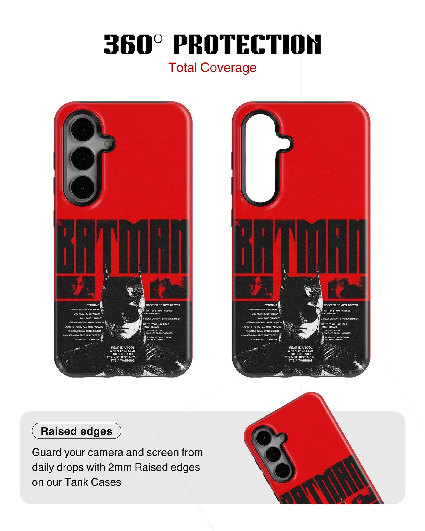 Samsung Galaxy S24 Tank Case | Superhero (Batman)